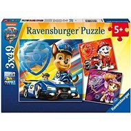 Ravensburger Puzzle 052189 Mancs őrjárat: Pajtások 3x49 db - Puzzle