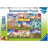 Ravensburger Puzzle 132904 Világ műemlékek 200 db - Puzzle
