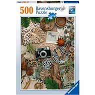 Ravensburger Puzzle 169825 Travel Collage 500 pieces - Jigsaw Puzzle