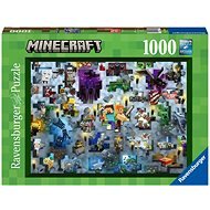 Ravensburger Puzzle 171880 Challenge Puzzle: Minecraft 1000 Teile - Puzzle