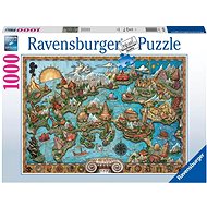 Ravensburger Puzzle 167289 Mysterious Atlantis 1000 pieces - Jigsaw Puzzle