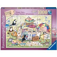 Ravensburger Puzzle 169757 The Life of Crazy Cats 1000 pieces - Jigsaw