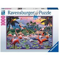 Ravensburger Puzzle 170821 Pink Flamingos 1000 pieces - Jigsaw