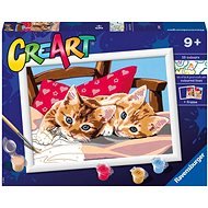 Ravensburger Creative & Art Toys 201945 CreArt Two Cuddly Kittens - Painting by Numbers
