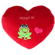Srdce Milujem ťa žabka – 48 cm - Plyšová hračka