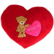 Heart I Love You Teddy Bear Standing - 48cm - Soft Toy