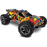 Traxxas Rustler 1:10 VXL 4WD TQi RTR Solar Flare - Remote Control Car