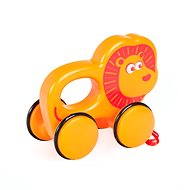 Bam Bam Little Lion on Wheels - Push and Pull Toy