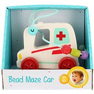 Bam Bam Labyrinth with Wheels Ambulance - Educational Toy