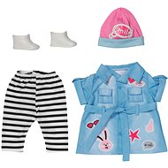 BABY born Deluxe denim dress, 43 cm - Toy Doll Dress