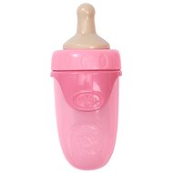 BABY born Bottle with Lid, Light Pink - Doll Accessory