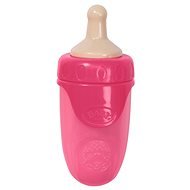 BABY born Bottle with Lid, Dark Pink - Doll Accessory