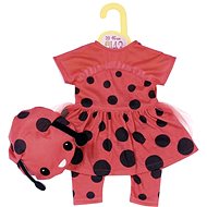 Dolly Moda Clothes Ladybug, 43cm - Doll Accessory