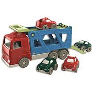 Androni Recycling Car Transporter with 4 Cars - 49cm - Toy Car Set