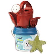 Androni Recycling Ocean Sand Set with Teapot - Small - Sand Tool Kit