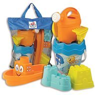 Androni Sand Set Happy Fish in Travel Bag - Sand Tool Kit