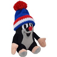 Little Mole 14cm, Blue Tricolour Cap - Soft Toy