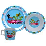 Set of Dishes, 3 pieces, Mole Car - Children's Toy Dishes