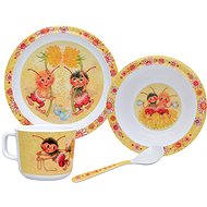 Set of Dishes, 4 pieces, Bee Bears - Children's Dining Set