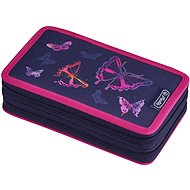 Full pencil case Rainbow butterfly, 2 tiers - Pencil Case