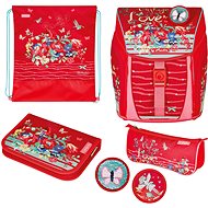 School Bag FiloLight+, Flowers - Briefcase