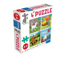 4 puzzles - mouse - Jigsaw Puzzle