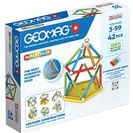 Geomag Supercolour recycled 42 pieces - Building Set