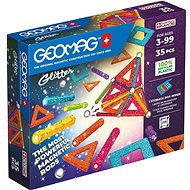 Geomag Glitter Recycled 35 pieces - Building Set