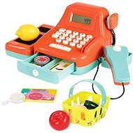 Játék pénztárgép hangokkal és számológéppel - Játék pénztárgép