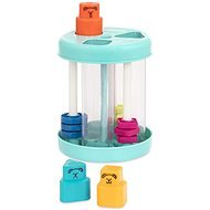 Cylinder with insertable shapes with sounds - Puzzle