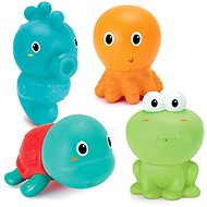 Bath animals screw 4 pcs - Water Toy