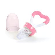Nuvita Nutritional Teether and Teether 2in1, Pastel pink - Baby Teether