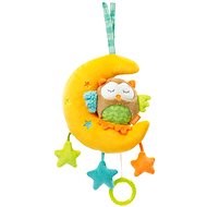 Baby Fehn Owl+Moon Forest toy - Pushchair Toy