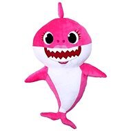 Alum Baby Shark plush battery operated with sound- pink - Interactive Toy