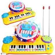 ISO 9450 Children's educational piano with drum - Interactive Toy