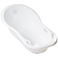 Anatomical bathtub with spout 102 cm Lux Bunny white - Baby Bathtub
