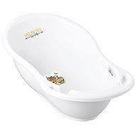 Anatomical bathtub with spout 86 cm Wild & Free deer white - Baby Bathtub