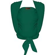 ByKay scarf WOVEN WRAP DeLuxe Forest Green (size 6) - Baby carrier wrap