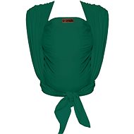 ByKay scarf WOVEN WRAP DeLuxe Forest Green (size 7) - Baby carrier wrap