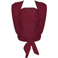 ByKay scarf WOVEN WRAP DeLuxe Berry Red (size 7) - Baby carrier wrap