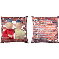Pillow double-sided 30x30 cm, Pat and Mat, wall - Pillow