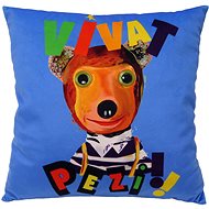 Pillow 30x30 cm, Vivat Pezi, blue - Pillow