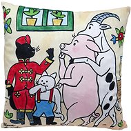 Pillow 30x30 cm, cat Mikes, circus - Pillow