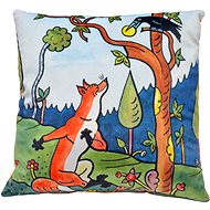 Pillow 30x30 cm, Fox and cheese - Pillow