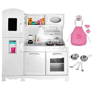 Malatec XXL Children's wooden kitchen KD4582 white - Play Kitchen