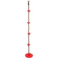 Swing climbing rope with discs red - Climbing Rope
