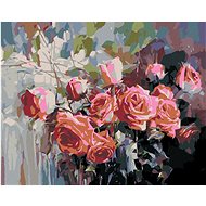 Diamondi - JUST BEAUTIFUL BITCH, 40x50 cm, stretched canvas on frame - Diamond Painting