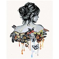Diamondi - MAD WOMAN, 40x50 cm, stretched canvas on frame - Diamond Painting