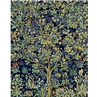 Diamondi - FLOWER TREE OF LIFE, 40x50 cm, stretched canvas on frame - Diamond Painting