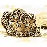 Diamondi - Diamond painting - LEOPARD RUNNING - Diamond Painting
